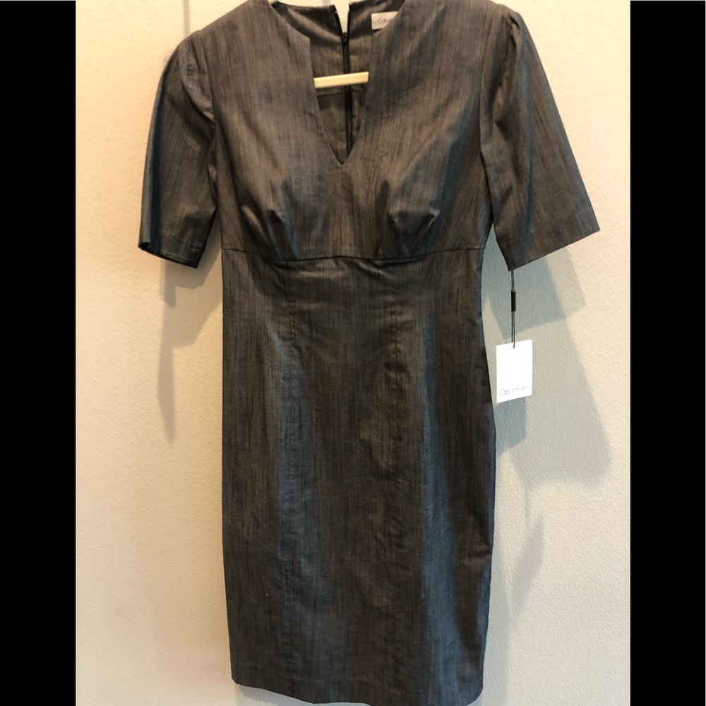 Calvin Klein NWT Dress Blackish/Gray size 4